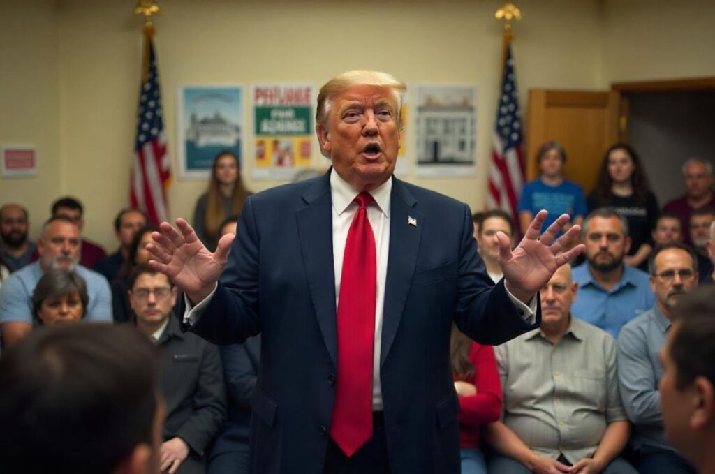 Trump Escalates Rhetoric Against Harris and Immigration in Wisconsin Rally