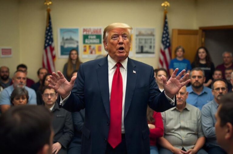 Trump Escalates Rhetoric Against Harris and Immigration in Wisconsin Rally